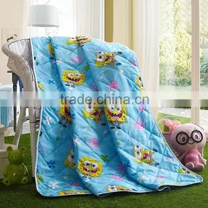 New Design Soft Cotton Printed Washable Handmade Summer Silk Quilts Made in China Wholesale Christmas thumbnail-1