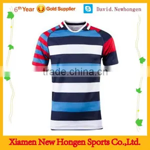 100% Polyster Comfortable Sublimation Rugby Jersey Rugby Shirt Wholesale thumbnail-1