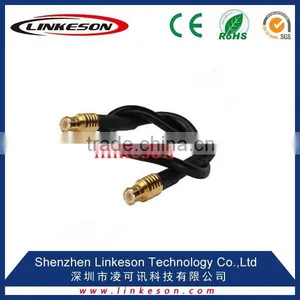 (factory Price) MCX Male Straight to MCX Male Plug Pigtail Cable Jumper RG174 15cm for Wireless thumbnail-1