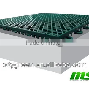 Interlocking Modular Basketball Court Floor, Outdoor Playground PP Mat Flooring thumbnail-5