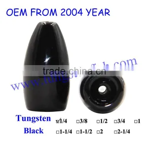 Tungsten Weight Tungsten Flipping Wight Sinkers 1/4oz thumbnail-1