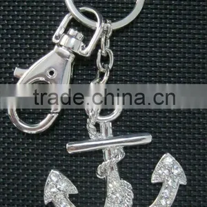 Crystal Anchor Keychains thumbnail-1