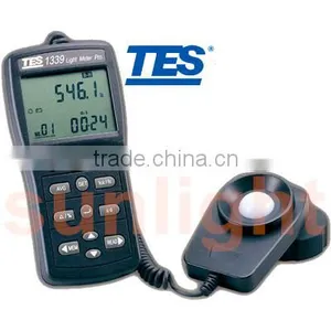 TES-1339 Professional Light Meter Integral Illuminance/Luminous Intensity Counter Autoranging Datalogger thumbnail-1