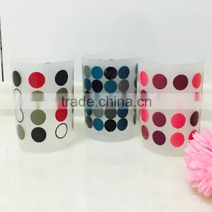 Custom Printed pp Plastic Cup With Geometry Design thumbnail-1