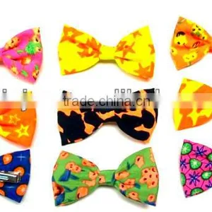 Colorful Fashion Bowtie Hair Clips thumbnail-1