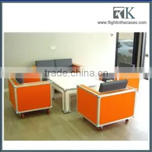 Hot Sell Custom Sofa Flight Case With Wheels thumbnail-2
