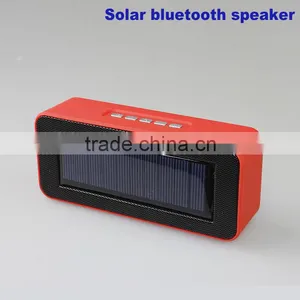 Hot Selling 2016 Mini Portable fm Usb Solar Bluetooth Speaker thumbnail-1