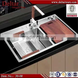 304 Stainless Steel Kitchen Sink_Big Size Family Luxury Multifunctional Kitchen Sink thumbnail-4