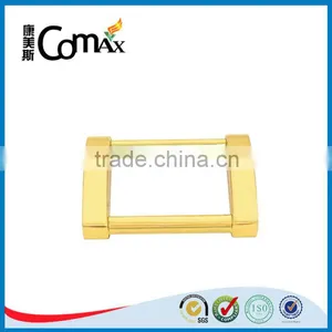Handbag Zinc Alloy Gold Rectangle Metal Ring for Purse thumbnail-5