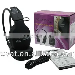 Beautiful Headphone With tf Card Slot and Supports the fm Radio thumbnail-1