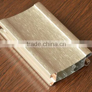 Aluminum Extrusion Profiles Brushed Effect thumbnail-2