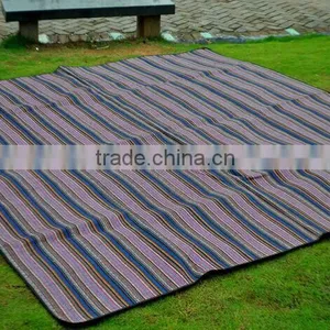 Stripe Lawn Cushion Insulation Outdoor Blanket thumbnail-3