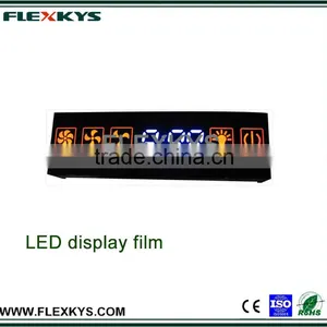 LED Display Graphic Overlay for Kitchen Ventilator thumbnail-1