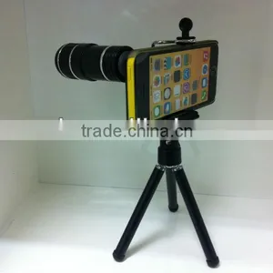 12X Optical Zoom Telescope Lens With Mini Tripod For IPhone5C thumbnail-1