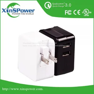 Shenzhen Factory Sale Best Price EU Plug 5V 3.4A Dual Port Portable USB Charger thumbnail-3
