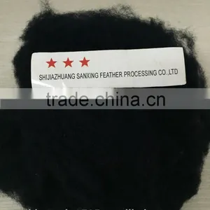 Dyed Black Sheep Wool 20.5 & 40-50mm thumbnail-1