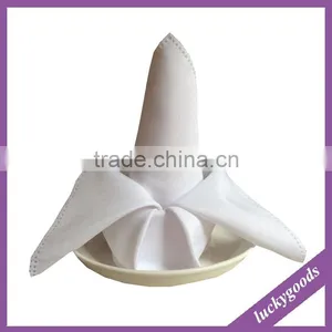 Classic Restaurant Table Decoration White Table Napkin for Sale thumbnail-1