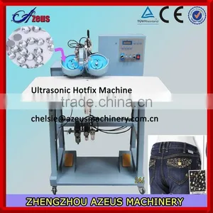 Fashion Design Apparel Machinery Automatic Ultrasonic Hot Diamond Machine thumbnail-2