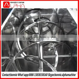 Feed Additive Ribbon Mill Mixer/dry Power Horizontal Animal Fodder Ribbon Blender thumbnail-2