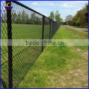 Good Quality PVC Coated Chain Link Road Fence thumbnail-4