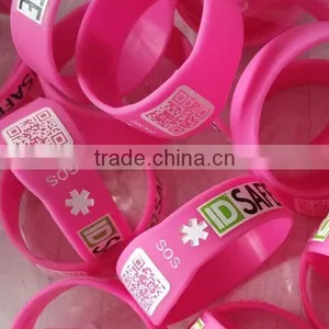 Each Unique qr Code Print id Bracelet thumbnail-1