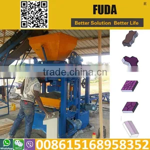 QT4-18 Hydraulic Concrete Ethiopia Brick Making Machine thumbnail-1