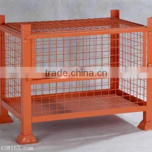 Steel Pallet Basket Container thumbnail-1