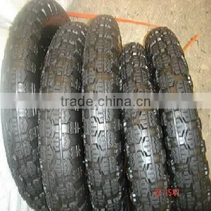 Pneumatic Rubber Wheelbarrow Wheel Tire ad Tube 3.50-8 thumbnail-1