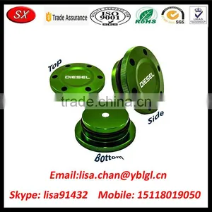 High Precision Aluminium Alloy Fuel Cap With Anodized thumbnail-2