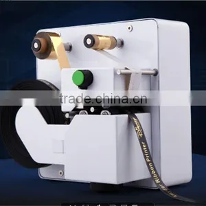 Tabletop Small Size Ribbon Printer Machine With Best Price for Sale,Plateless The Ribbon Stamping Machine Printer Price thumbnail-2