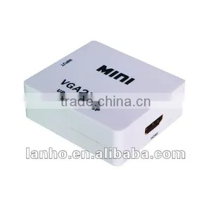 Mini VGA to HDMI Up Scaler 1080P Converter thumbnail-1