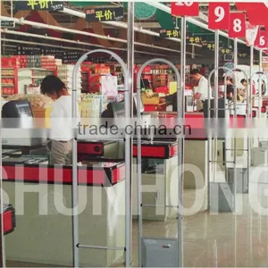 Round Corner Checkout Counter With Keyboard Holder thumbnail-3