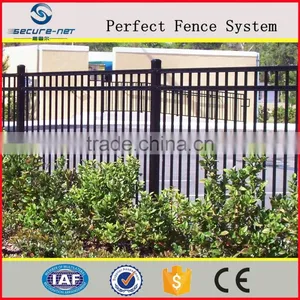 China Security Black Pvc Coated Tubular Steel Fencing Panels Manufacturer thumbnail-4