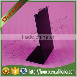 Black Colour Acrylic Jewelry Necklace Display Rack Stand thumbnail-5