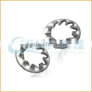 China Professional Manufacturing Yellow Zinc Plated Metal Lock Washer thumbnail-2