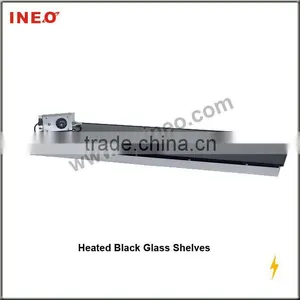 Electric Heated Black Glass Top Food Warming HotPlate For Keeping Food Fresh thumbnail-1