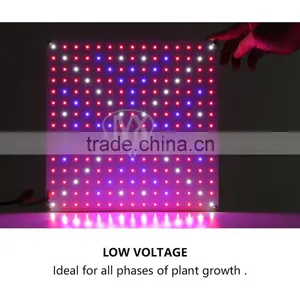 Factor Wholesale Plant Hydroponics 225 Chips 45W SMD Full Spectrum Panel LED Grow Light For Greenhouse Plant thumbnail-1