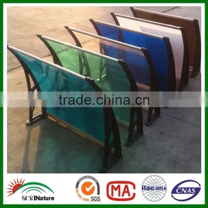 2015 Hot Sale Clear Polycarbonate Awning for Canopy thumbnail-3