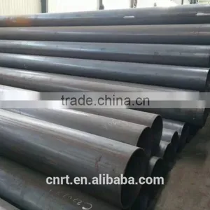 ASTM A53 Gr.b Welded Black Erw Steel Pipe Beveled thumbnail-1
