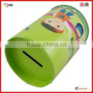 Recycled Material Factory Sale Custom Can Coin Tin thumbnail-2