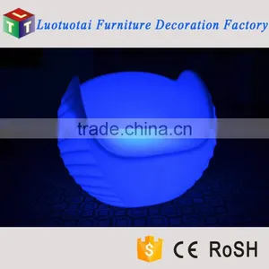 2015 New LED Sofa Design PE Plastic Lighting Sofa With 16 Color Changing thumbnail-3