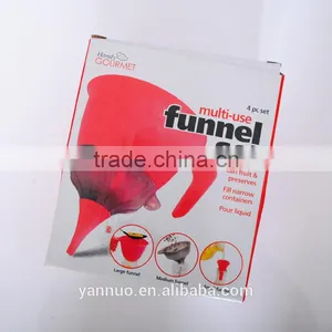 Plastic Filter Funnel, Small and Large Beer Funnel Set thumbnail-3