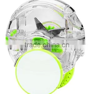 Stainless Steel Wheel Garlic Zoom Garlic Crusher Peeler Mincer Stirrer Presser Slicer thumbnail-1
