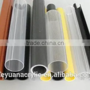 High Quality Custom Products Acrylic PMMA Plexiglass Tube Plexiglass Crystal Clear Polymethyl Methacrylate Pipe Custom thumbnail-2