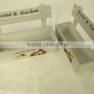 Hot Sale Garden Decoration Flower Box, Shabby Chic Flower Pot thumbnail-5