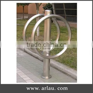 Arlau Outdoor Park Spiral Bike Rack thumbnail-1