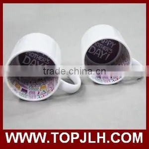 Liling 11 oz Plain White Blank Sublimation Coffee Ceramic Mug thumbnail-5