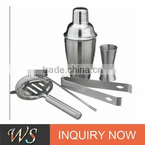 2017 Famous High Quality and Popular Wholesale Mason Jar Cocktail Shaker Lid Set thumbnail-2