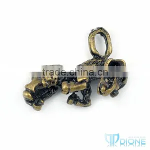 Antique Bronze Elephant Metal Charms Hot Sell Animal Metal Charms thumbnail-3