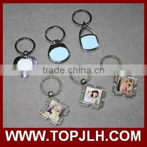 Made in China Stainless Steel Photo Frame Keyring Keychain for Promotion thumbnail-2